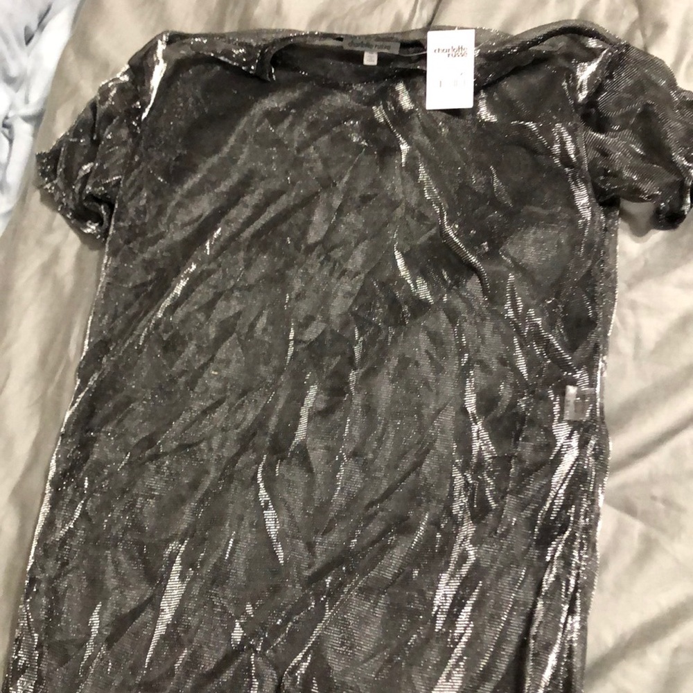 Charlotte Russe Mesh Top XS